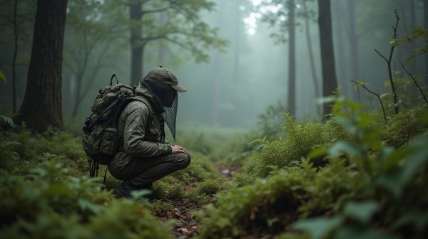 La bâche camouflage, l'astuce des chasseurs pour se fondre dans le décor