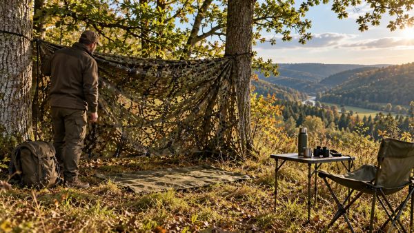 Top secrets pour choisir la meilleure bâche camouflage en chasse