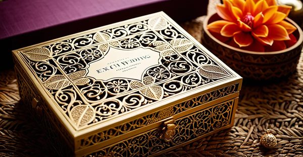 Urne mariage exotique : l'élégance artisanale pour votre union