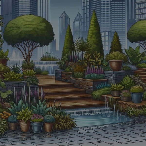 Quelles sont les meilleures plantes pour créer un jardin de pluie en zone urbaine ?