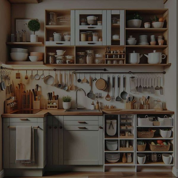 Quelles sont les options de stockage intelligent pour maximiser l'espace dans les petites cuisines ?