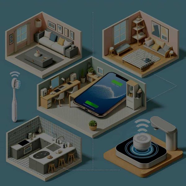 Comment intégrer des solutions de recharge sans fil dans chaque pièce de la maison ?